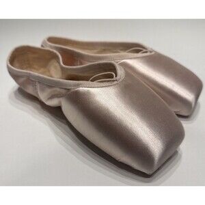 NEW Russian Pointe Brava Ballet Shoe Pink Satin Women’s 43 W5 V2 FS Handmade